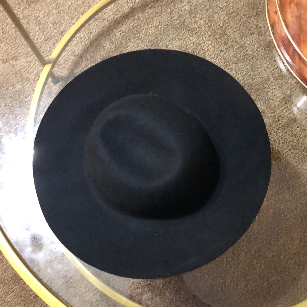 Brand New Solid Black Hat. One Size